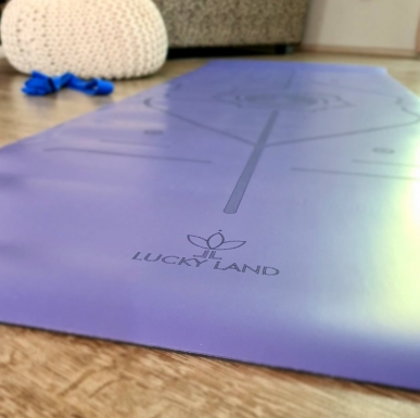 Lucky Land Yoga Mat Purple
